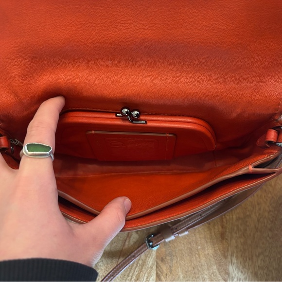 Coach Crossbody Leather Bag - Picture 9 of 12